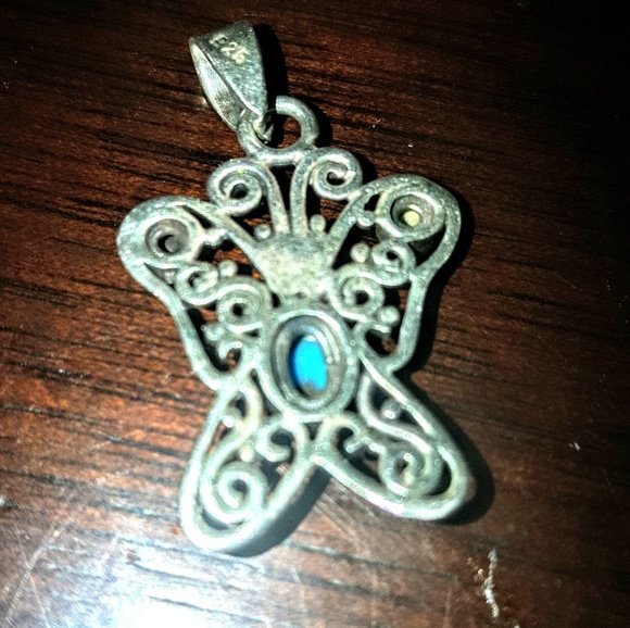Vintage 90's sterling silver butterfly - Picture 6 of 8