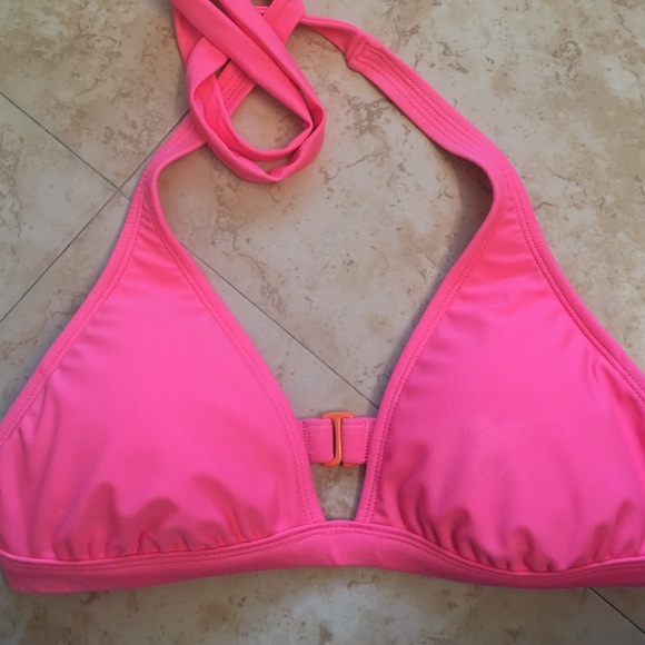 Halter bikini top