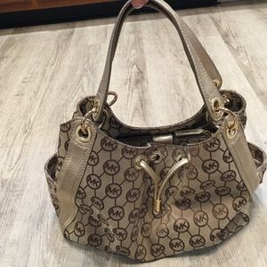 Michael Kors Gold MK purse