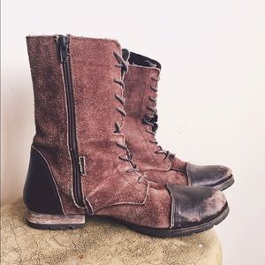 Combat Lace-up Boots