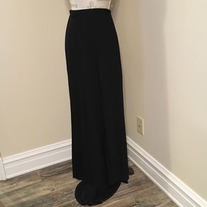 Evening skirt with train