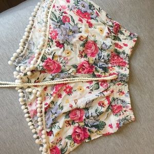 Floral shorts