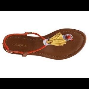 NEW Indigo Rd tassel sandals, size 9