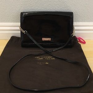 Kate Spade Black Patent Leather Bag