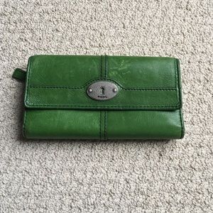 Leather Fossil Wallet