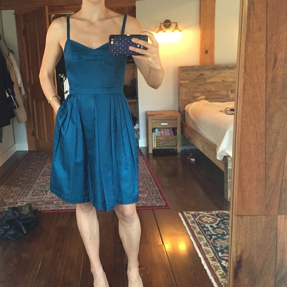 Party dress with hidden pockets