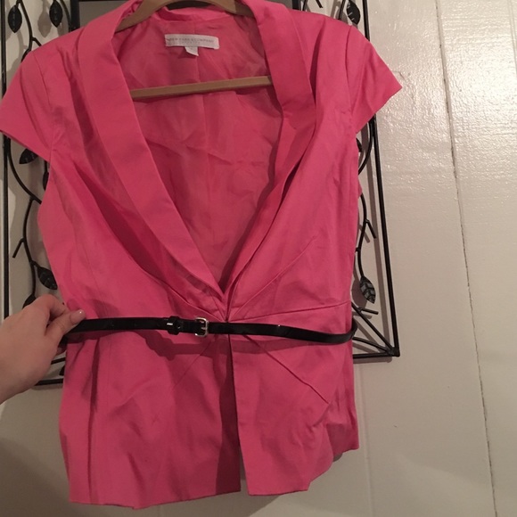 Short sleeve blazer