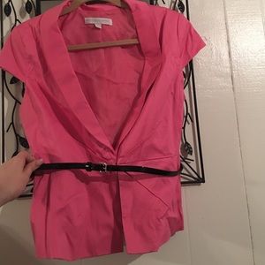 Short sleeve blazer