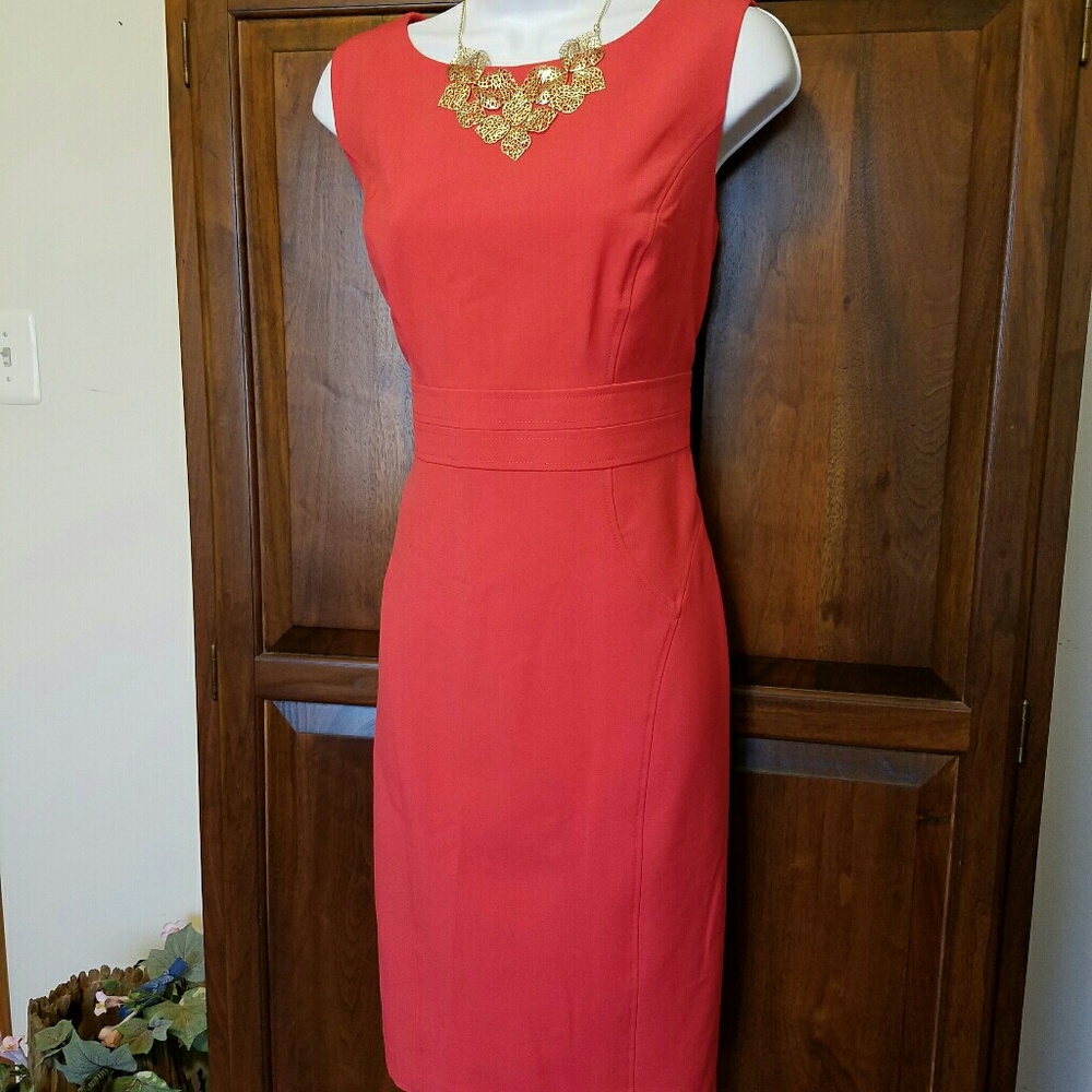 Dark apricot  dress