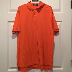 Men's XL Orange Polo by Ralph Lauren