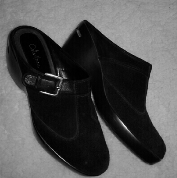 Black Cole Haan Nike Air Slip Ons - Picture 1 of 3