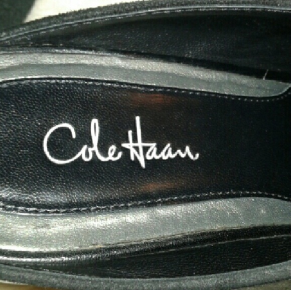 Black Cole Haan Nike Air Slip Ons - Picture 3 of 3