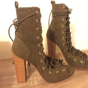 Lace up Booties