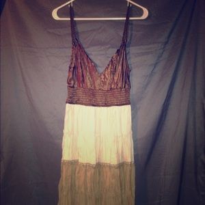 Boho Brown Dress