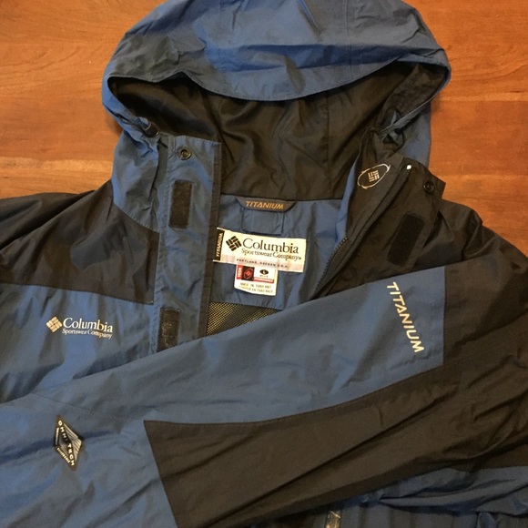 Royal Blue Waterproof Columbia Jacket