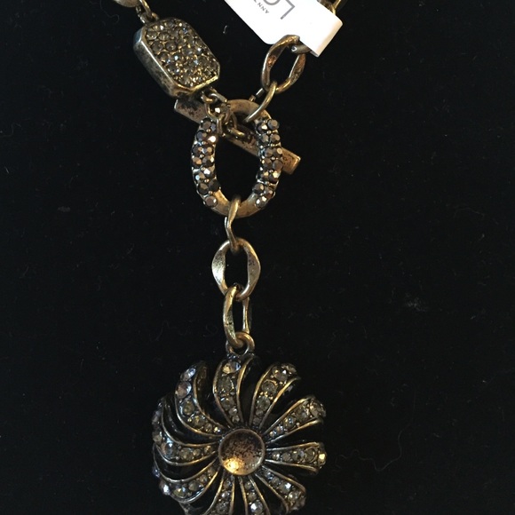 Floral Studded Statement Necklace
