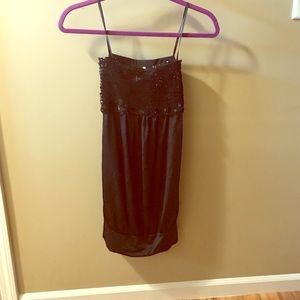 Sequin Black Dress