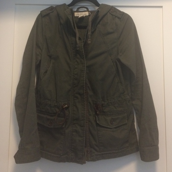 H&M Olive Green Cargo Jacket