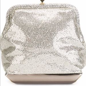 Jimmy Choo Carlie Champagne Clutch