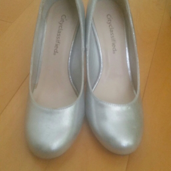 Silver heels