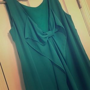 Bow-Back Shift Dress