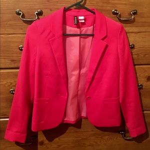 Red/Hot Pink Blazer