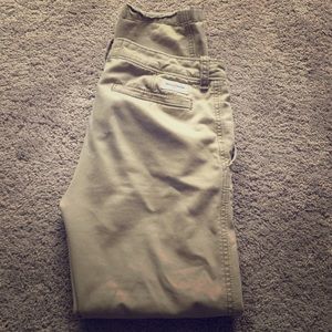 A&f khaki pants