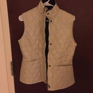 Quilted Barbour vest