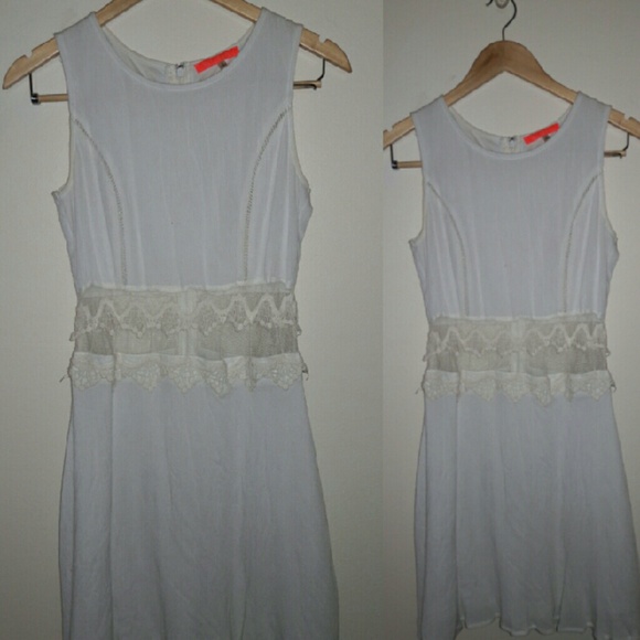 White Laced Dress