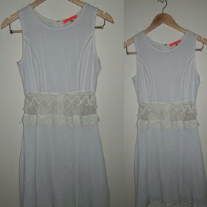 White Laced Dress