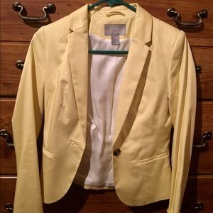 Yellow Blazer