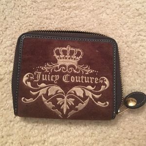 Juicy Couture velour wallet