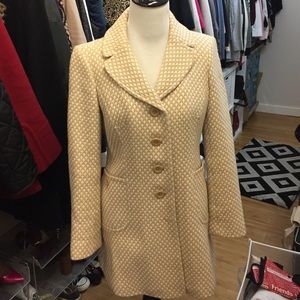 Beautiful Woven Wool Blend Coat