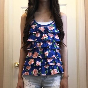 Hollister Floral Tank Top
