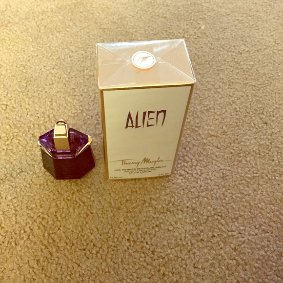 New in box, unopened bottle of Alien