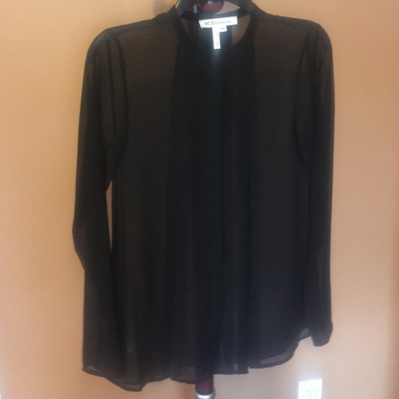 BCBGeneration sheer pleat shirt - Picture 4 of 4