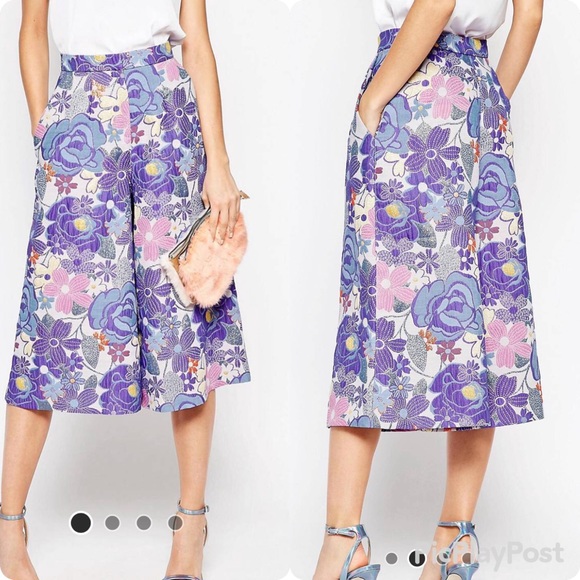 Jacquard Bralet (size 12) and culottes (size10) - Picture 2 of 4