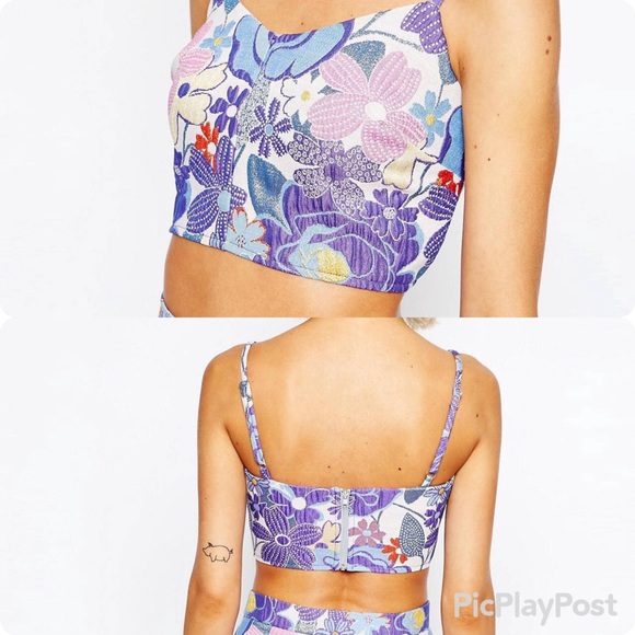 Jacquard Bralet (size 12) and culottes (size10) - Picture 3 of 4