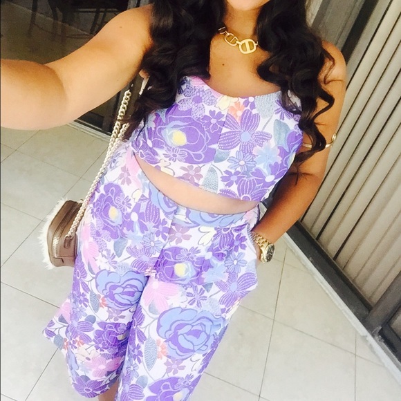 Jacquard Bralet (size 12) and culottes (size10) - Picture 4 of 4