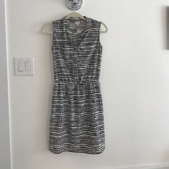 Black and white dress