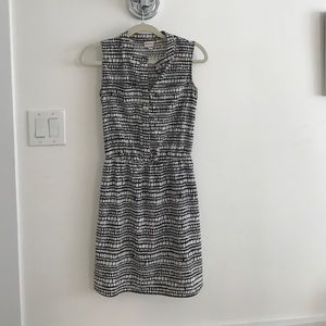 Black and white dress