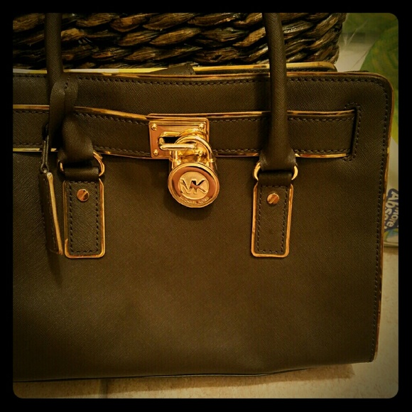 Michael Kors mid size Hamilton tote.