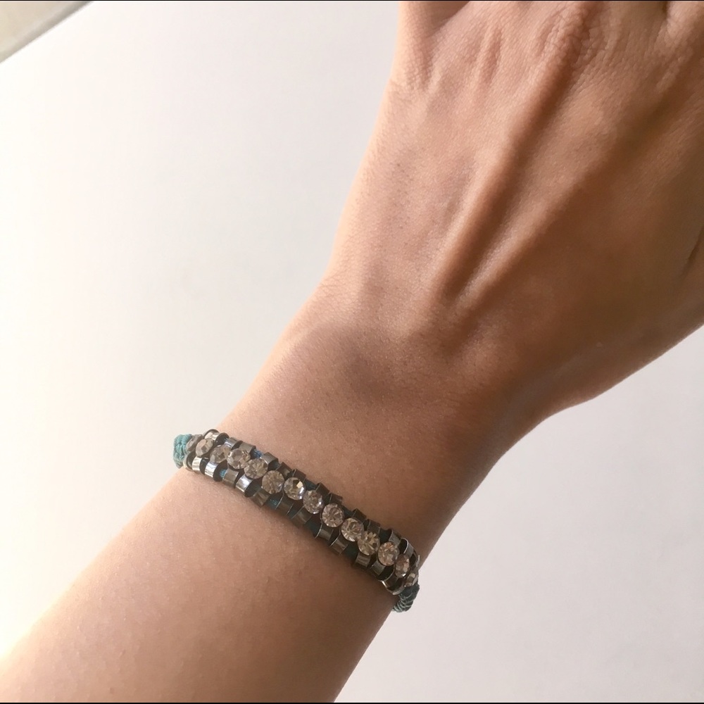 Anthropologie Teal Bracelet
