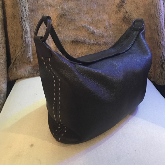 Sigrid Olsen Handbags - Sigrid Olsen All leather hobo (leather hardware)👌
