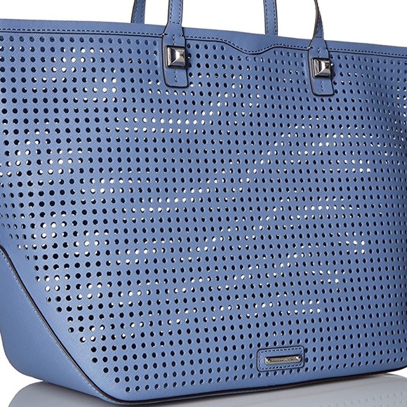 Rebecca Minkoff Perf Everywhere Tote Bag DeepDenim - Picture 3 of 4