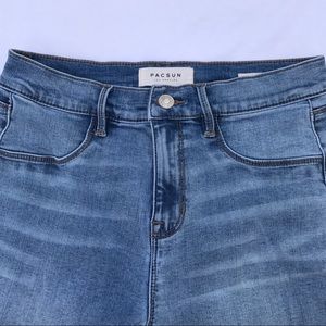 PACSUN light wash jeggings
