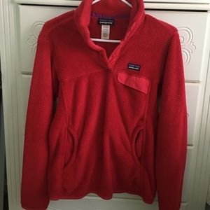 Hot Pink Patagonia Pullover