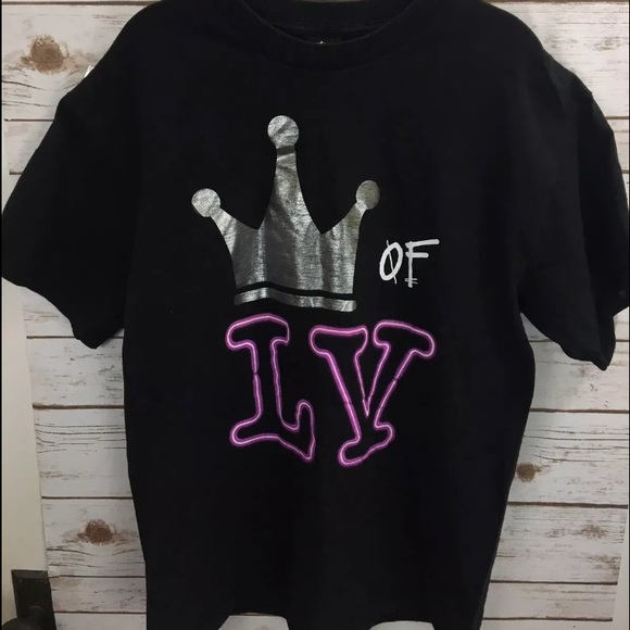 Stussy Las Vegas T Shirt Mens Large Black