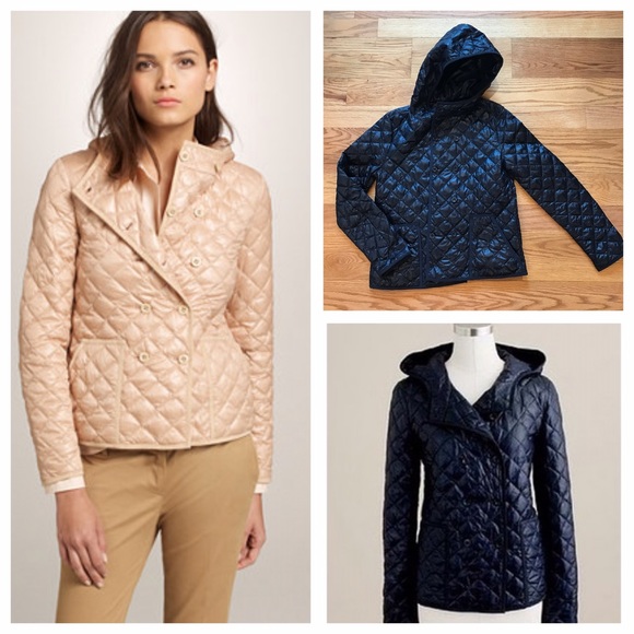 double breasted puffer coat