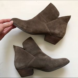 Tan Ankle Booties